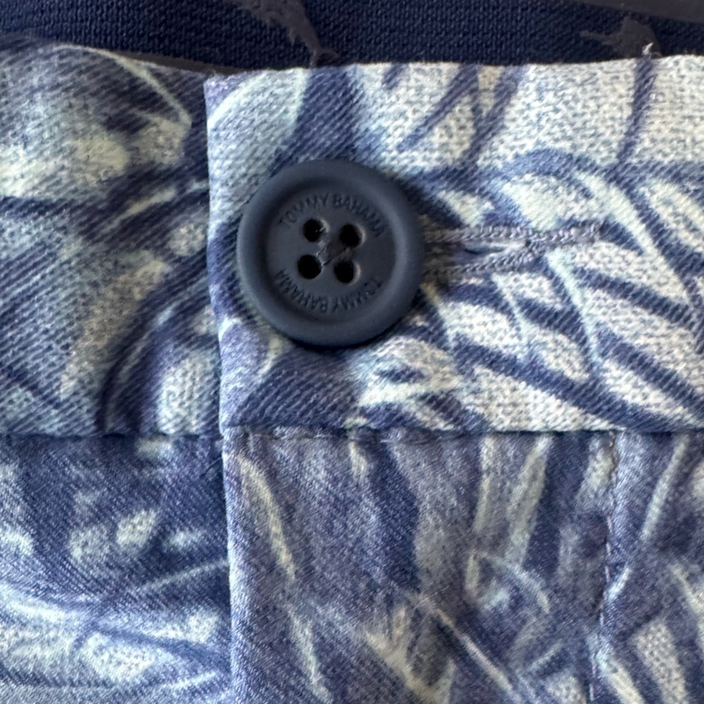 Tommy Bahama Blue Tropical Hybrid Swim Trunks SZ 38 - Picture 4 of 10